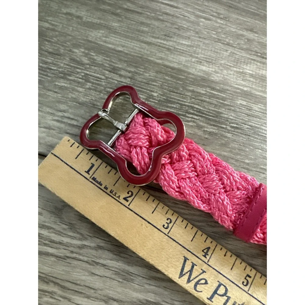 Unbranded Braided Dog Collar Pet lg 1